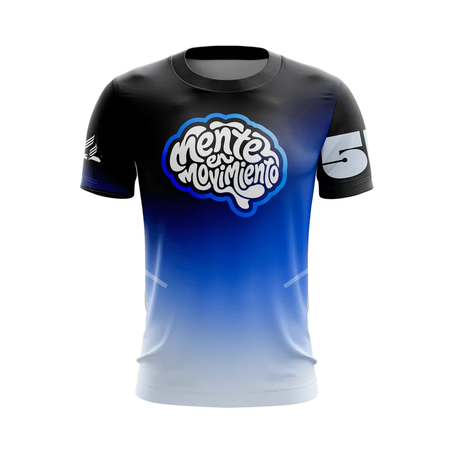 Playera oficial Mente en Movimiento, frente